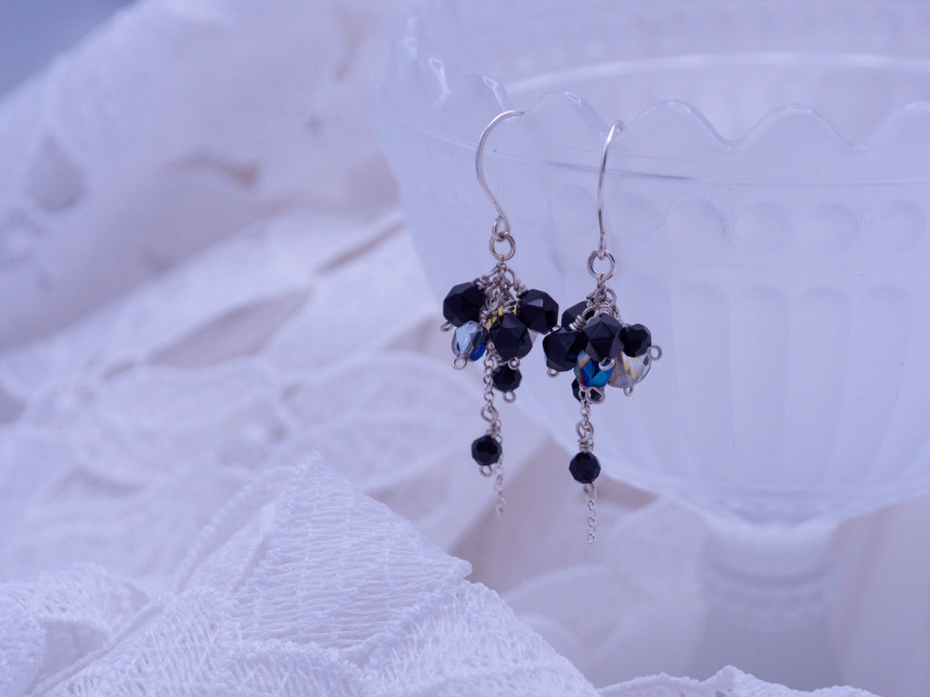 Bubbly Onyx -korvakorut (134)